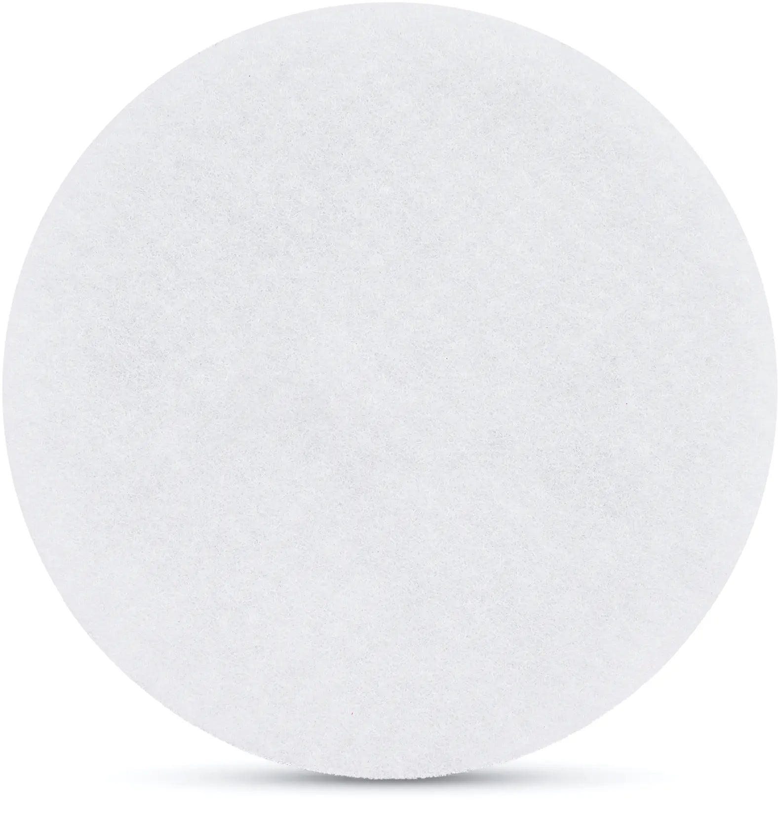 Round white foam sponge filter for Bosch Spotless+ cleaning station, set of three.