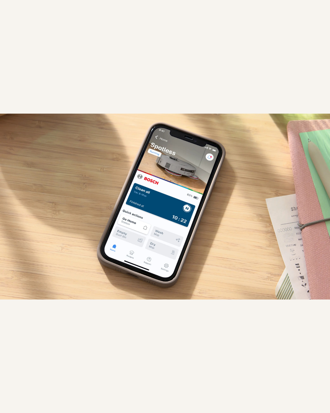 Bosch Spotless 2 BCR2S1W | Robotstofzuiger met Dweilfunctie