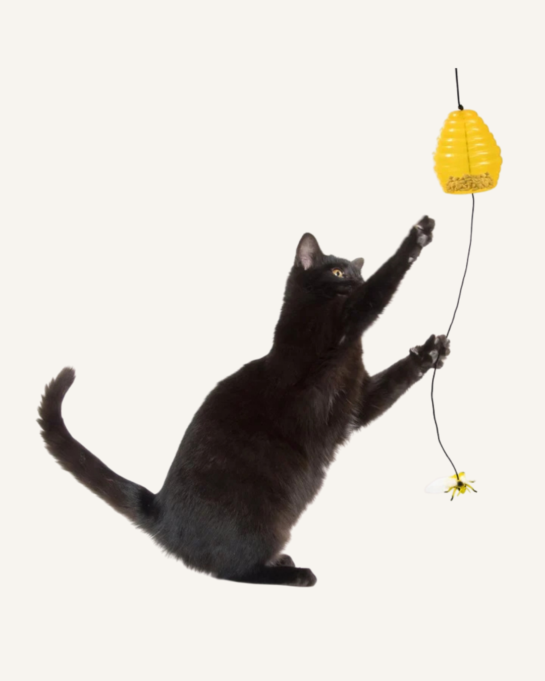 Playology Hanging Beehive Treater | Interactief Kattenspeelgoed