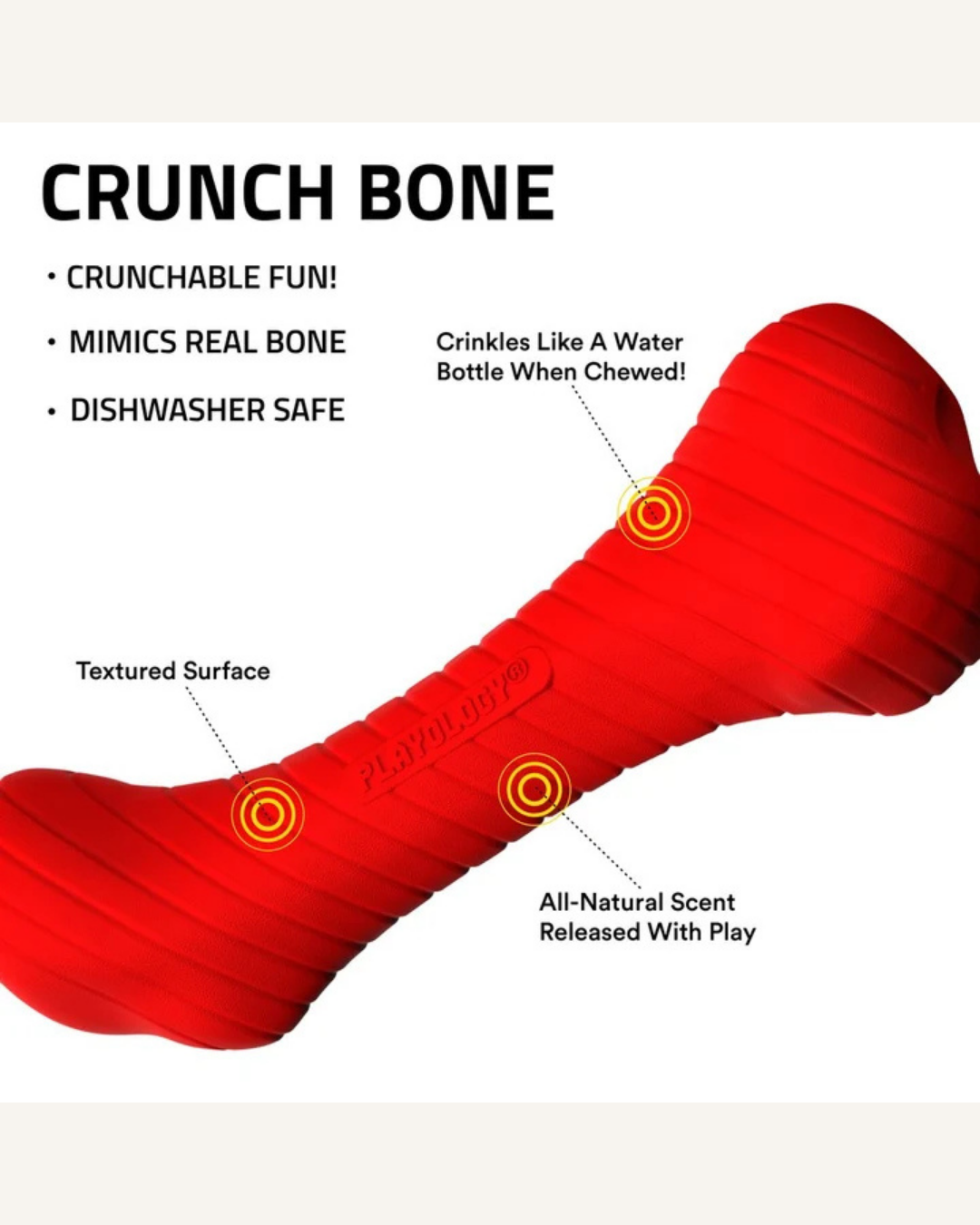 Playology Crunchy Femur Large | Beef