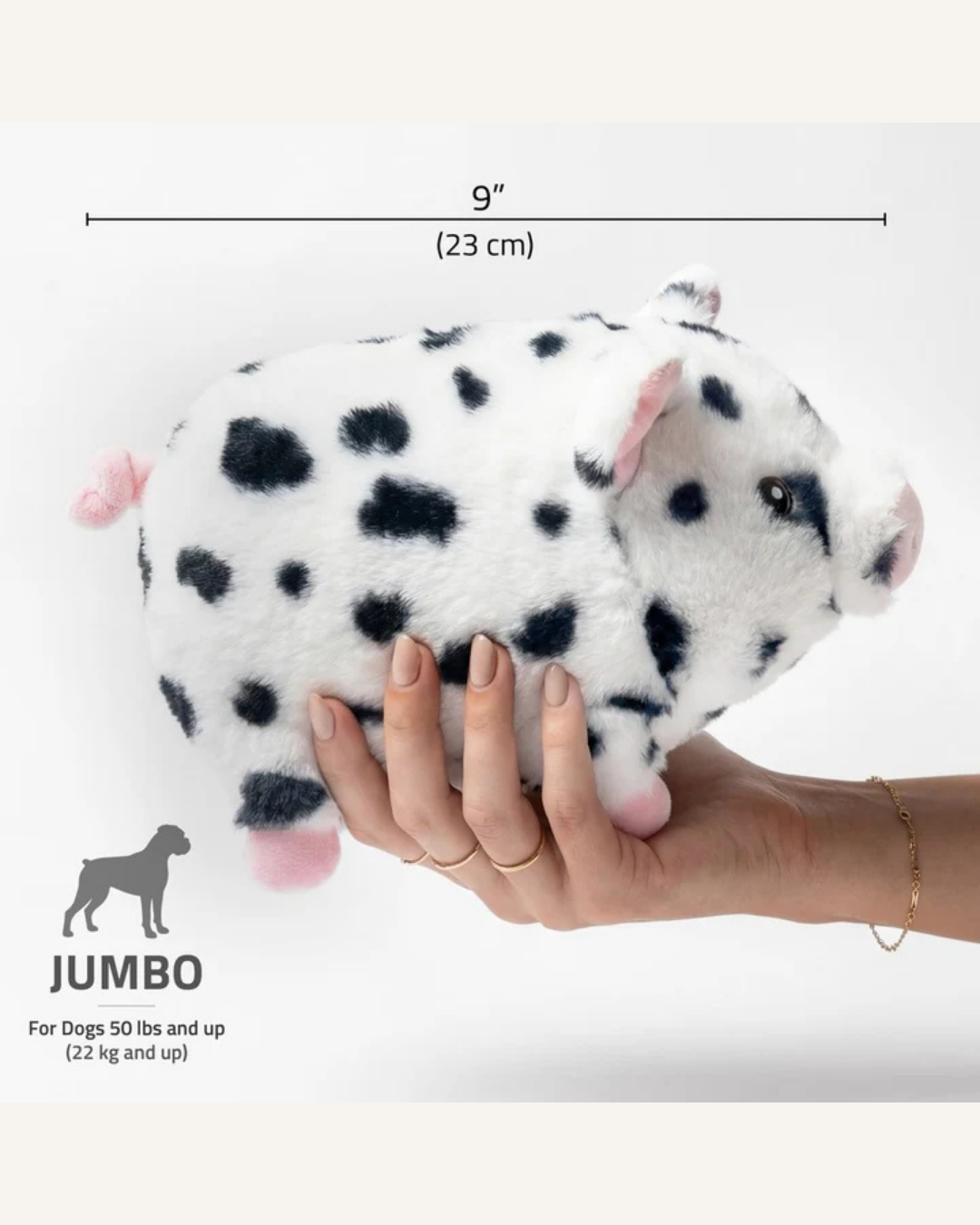 Playology Plush Pig Large | Bacon